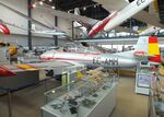 EC-AMM - Hispano HA-200R1 Saeta first prototype at the FPAC (Fundació Parc Aeronàutic de Catalunya) Centre Cultural Aeronàutic, Barcelona El Prat airport