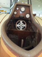 5 - Salvador Hedilla Pineda 1916 Monocoque II replica (originally built by Pujol y Comabella Cia, replica built by Asociación Amigos de la Aeronáutica) at the FPAC (Fundació Parc Aeronàutic de Catalunya) Centre Cultural Aeronàutic, Barcelona El Prat airport