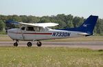 N733DN @ VDF - Cessna 172N of Global Pilot Academy taxies to the next circles at Tampa Executive, FL - by Reinhard Jost
