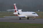 F-RAFB @ LFRB - Dassault Falcon 7X, Take off run rwy 07R, Brest-Bretagne airport (LFRB-BES) - by Yankee Quebec