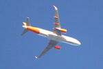 OE-ICU @ LFRB - Airbus A320-214, Flight over Brest-Bretagne airport (LFRB-BES) - by Yankee Quebec