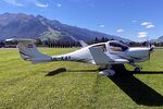 OE-KAY @ LOWZ - Diamond Star at Zell am See (LOWZ) with someone on short finals for RW07