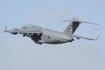 177703 @ LMML - Royal Canadian Air Force Boeing C-17A Globemaster III reg 177703 on take from Malta after a night stop. Aircraft flew from Trenton, USA. - by raymond