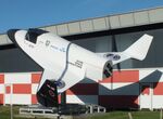 SCX-001 - full scale mock-up of XCOR Lynx spaceplane project (first displayed in 2013 with mock-registration 'SCX-001') at the Aviodrome, Lelystad