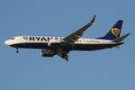 EI-IKY @ LMML - Boeing 737-8 MAX 200 reg EI-IKY of Ryanair landing in Malta RW31. - by raymond