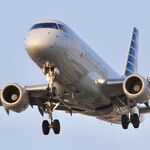 N771JV @ KORD - E170 Envoy/ American Eagle EMBRAER ERJ 170-100 LR N771JV arriving 28C ORD with a wave from the skipper  - by Mark Kalfas