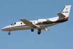 9H-SAL @ LMML - Cessna 550 Citation Bravo reg 9H-SAL of Hyperion Aviation on final approach for RW31 Malta. - by raymond
