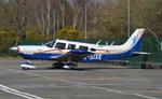 G-SIXE @ EGLK - Piper PA-32-260 Cherokee 6 at Blackbushe. Ex N9500K - by moxy