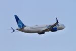 N17296 @ KORD - B38 United Airlines Boeing 737 MAX 8 N17296 departing 10L ORD - by Mark Kalfas