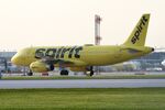 N606NK @ KORD - A320 Spirit Airlines  Airbus A320-232 N606NK at O'Hare - by Mark Kalfas