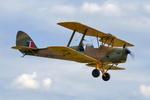 G-AXXV @ EGSU - DE992 (G-AXXV) 1944 DH82A Tiger Moth Tiger Nine Team BoB Air Show Duxford 23.09.17 - by PhilR