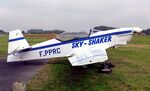 F-PPRC @ LFRT - With prominent Sky-Shaker titles at Saint-Brieuc, France - by Reinhard Jost