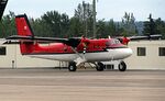 C-GKCS @ CYYE - This Twin Otter with Kenn Borek Air titles has a long history: earlier registrations were HP-1196AP / C-GKBE / VP-LVS / 8Q-KBE / 8Q-MAA.