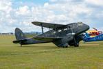 G-AEML @ EGSU - G-AEML 1936 DH89A Dragon Rapide Duxford Flying Legends  - by PhilR