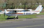 G-BHAI @ EGTR - Taxiing at Elstree