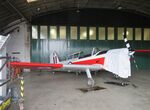 G-BWNT @ EGTH - Parked in the maintenance hangar at Old Warden (EGTH)