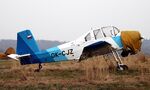 OK-CJZ @ LKHS - Zlin Z-37AC-2 Cmelak with small Jas-Air titles at Hosin, Czech Republic - by Reinhard Jost