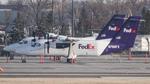 N766FX @ KFAR - FedEx SkyCourier