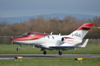 G-FHJS @ EGNH - 2019 Honda Aircraft Company HA-420 HondaJet Elite S - by ANDREW RATCLIFFE