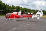 G-ZZLE @ EGLK - XX436 (G-CBSE G-ZZLE) 1976 Aerospatiale Gazelle HT2 RN Blackbushe 75th Anniversary 
 - by PhilR
