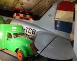 G-BVOL - Douglas C-47A Skytrain, displayed as 'PH-TCB' with wings/tail of PH-PBA at the Aviodrome, Lelystad