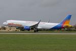 G-HLYN @ LMML - Jet2.Com Airbus A321-251NX reg G-HLYN about to land in Malta RW31. - by raymond