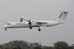 5Y-JXP @ LMML - Bombardier DHC-8 402Q Dash 8 reg 5Y-JXP of Jambojet seen landing in Malta RW31 for a night stop. The aircraft was on a ferry flight to it's destination Kenya. Ex Air Canada Express C-GGOK. - by raymond