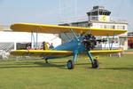 G-RJAH @ EGSU - N75957 G-RJAH 1942 Boeing A75N1 (PT17) Stearman USAAF BoB 75th Anniversary Duxford 
 - by PhilR
