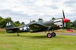 G-KITT @ EGLK - 44-2104590 (43-5802 G-KITT) 1943 Curtis P-40M Warthawk Blackbush