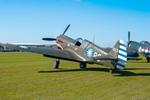 ZK-RMH @ EGSU - 41-25158 (NZ3009 ZK-RMH) 1941 Curtiss P40E Warhawk USAF Shoreham Airshow 