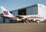 N140UA @ OAK - Oakland airport 1990's - by Clayton Eddy