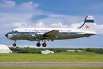 ZS-BMH @ EGVA - ZS-BMH 1947 DC-4 Skymaster 'Lebombo' SAA RIAT Fairford  - by PhilR