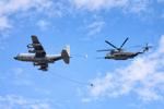 69-5825 @ EGVA - 69-5825 1969 Lockheed MC-130P Hercules USAF Refuelling 6914994 Sikorsky MH-53M USAF RIAT
 - by PhilR