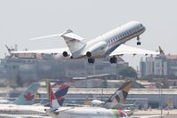 N6FE @ LPPT - N6FE deixa LPPT-LISBOA com destino desconhecido - by Alcides Rodrigues