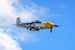 44-13704 @ EGSU - 44-13704 (G-BTCD 44-71349) 1944 NA P-51D Mustang 'Fercious Frankie' USAAF Flying Legends Duxford
