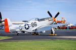 44-73877 @ EGUN - 44-73877 (9279 RCAF, N167F) 1945 NA P-51D Mustang 'Old Crow' USAAF Mildenhall 