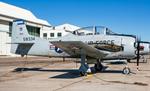 55-8334 @ KCMA - 55-8334 1955 NA T-28 Trojan USAF Camarillo