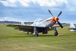 F-AZSB @ EGSU - 411622 (44-74427, F-AZSB) 1944 NA P-51D Mustang 'Nooky Booky lV' USAAF Flying - by PhilR