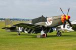 N515ZB @ EGSU - 324823 (43-24837, N515ZB) 1944 NA P-51B Mustang 'Berlin Express' Flying Legends Duxford 
 - by PhilR