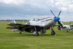 N98CF @ EGSU - '412018' (44-12016, N98CF) 1945 North American P-51K Mustang Flying Legends Duxford 
 - by PhilR