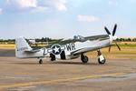 N351MX @ EGSU - 413305 (44-74391, N351MX) 1944 NA P-51D Mustang 'The Hun Hunter - Texas' USAAF Flying Legends Duxford 
 - by PhilR