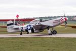 G-MRLL @ EGSU - 413521 (I-COLT, G-MRLL) 1944 North American P-51D Mustang 'Marinell' Duxford 