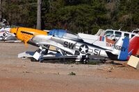 N551EV @ 6A2 - Wreckage of N551EV at Atlanta Air Salvage.  Crashed into terrain on April 10, 2026 near Lincoln Regional Airport, Lincolnton, North Carolina. - by Keith Armes