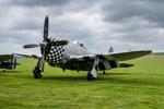 G-THUN @ EGSU - '42-26671'(45-49192, G-THUN) 1945 Republic P-47D Thunderbolt 'No Guts No Glory' USAAF Duxford 