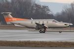 OE-EPS @ LOAV - Soravia PC12 - by Andy Graf