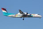 LX-LQA @ LOWW - Luxair DHC8-400 - by Andy Graf
