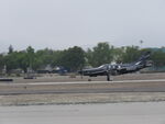N900SG @ POC - Take off roll on 36L - by Helicopterfriend