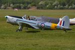 G-AOSK @ EGLM - 1950 De Havilland DHC-1 Chipmunk 22A at White Waltham. RAF Serial WB726 - by moxy
