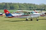 G-BOJS @ EGHP - G-BOJS 1981 Cessna 172P Skyhawk Microlight Show Popham 