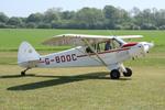 G-BOOC @ EGHP - G-BOOC 1965 Piper PA-18-150 Super Cub Microlight Show Popham 
